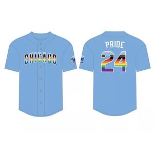 2024 Chicago Cubs Pride Jersey Size XL 6/17/24